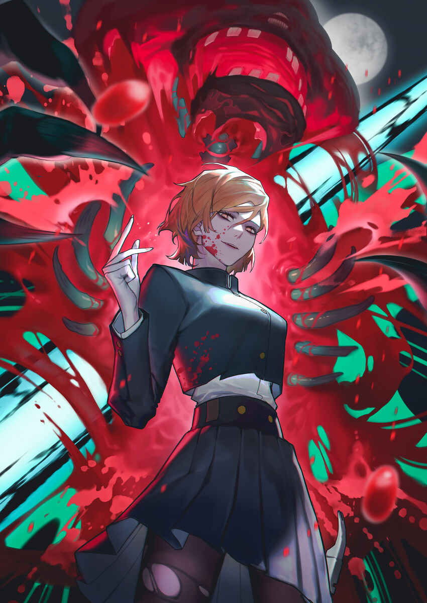 钉崎野蔷薇_钉崎野蔷薇_nobara kugisaki - 插画世界