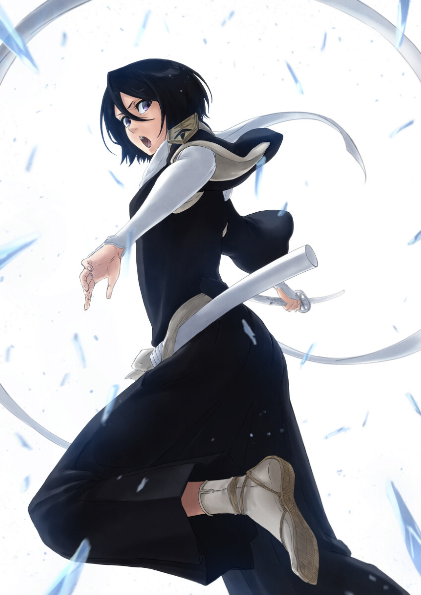BLEACH　朽木ルキア BLEACH 朽木 ルキア 白霞罸 Ver. 1/6スケール 塗装済み完成品